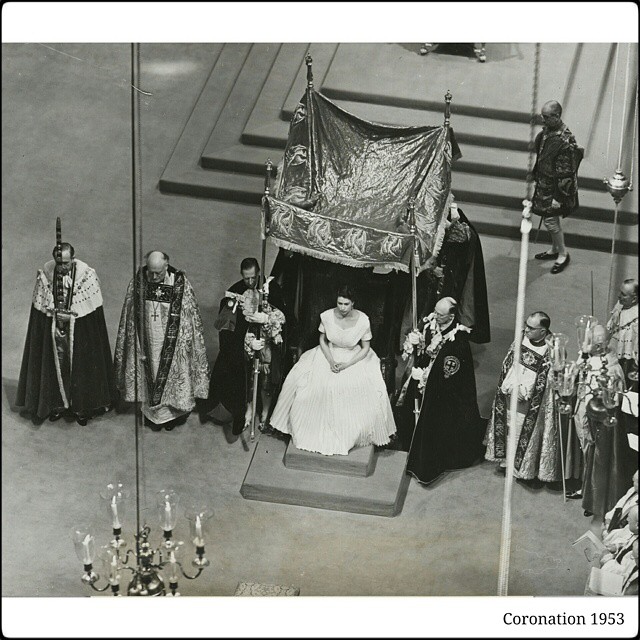 Queen Elizabeth Ii Coronation 2 June 1953 Twiggietruth